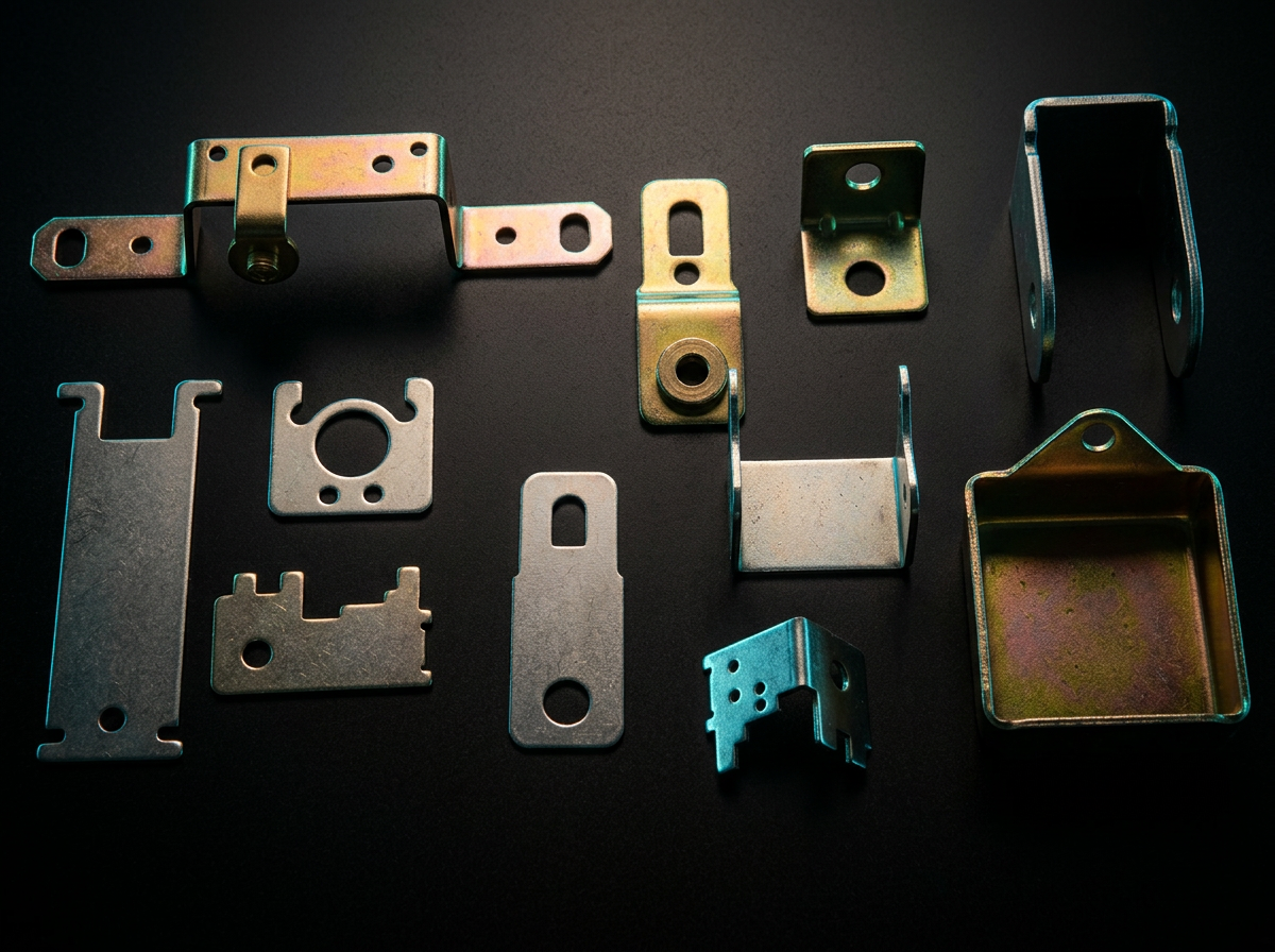 Precision machined components and brackets
